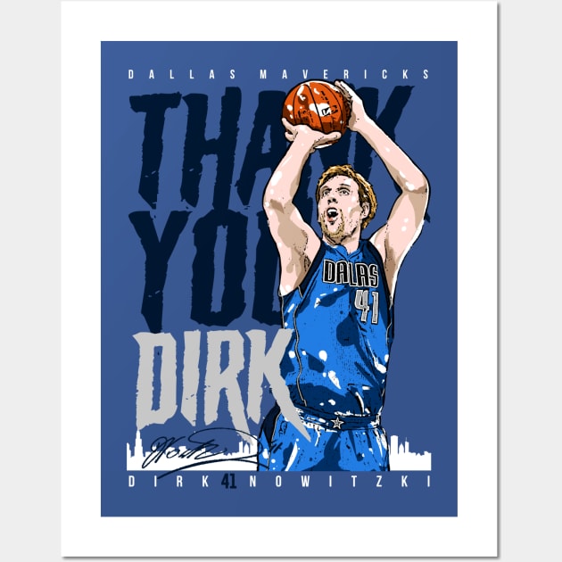 Thank You Dirk V2 Wall Art by lockdownmnl09